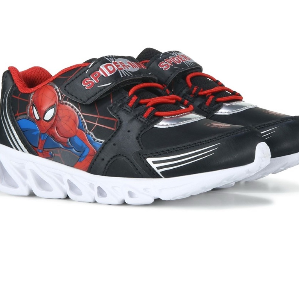 New Kids' Spider-Man Light Up Sneaker Toddler/Little Kid Size 10 - Picture 2 of 6